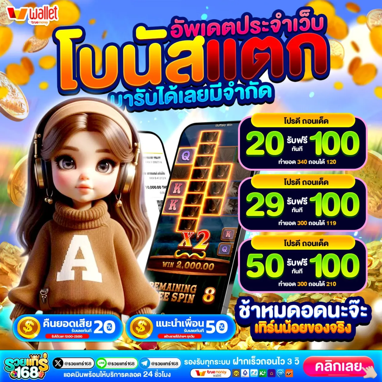 รวยแทร่168 สล็อต